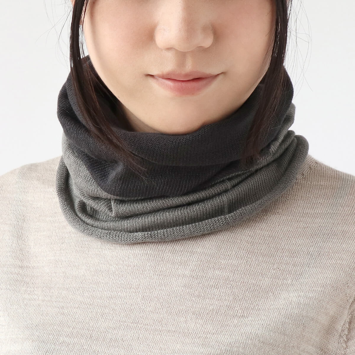 ネックウォーマー レディース  極暖 シルク スヌード  薄手 マフラー 温活 日本製 | 絹屋 | 11