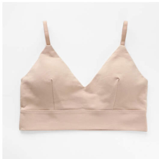 絹屋 内側シルク リラックスブラ M L XL オーガニックコットン ホック無し おやすみ ブラジャー インナー 肩紐調節 ロングブラジャー | 絹屋 | 04