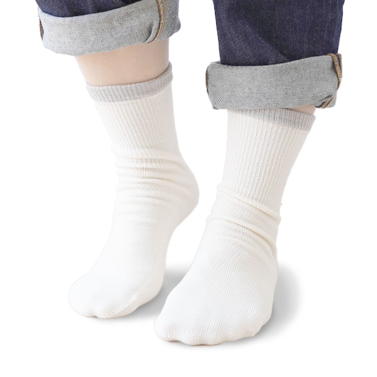 Unicks 迷わず履ける 普通の靴下 かかとがない 靴下 ユニバーサルデザイン ソックス コットン 綿 履きやすい 認知症 簡単 障害 メンズ レディース 日本製 |  | 03
