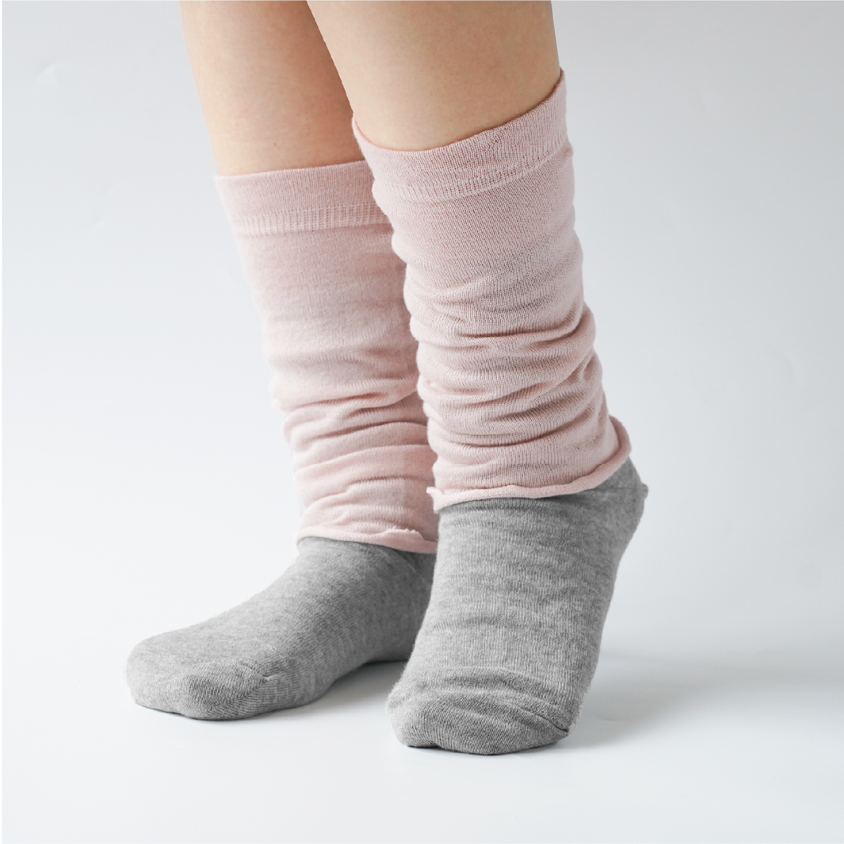 極暖 シルク 薄手レッグウォーマー 絹屋 絹 日本製 レッグ ウォーマー 温活 冷えとり 冷え対策 プレゼント ギフト 防寒 薄手 軽い | 絹屋 | 04