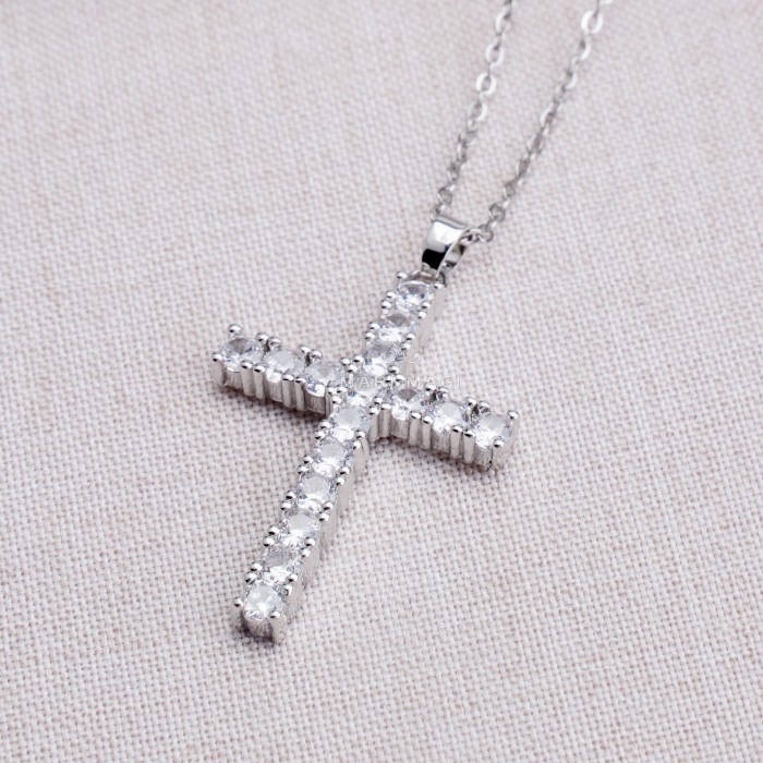 ネックレス レディース 十字架 金属アレルギー対応 ゴールド シルバー プチプラ ジルコニアMARI MAGI シンプル ジュエリー ギフト 女性 プレゼント 誕生日 |  | 02