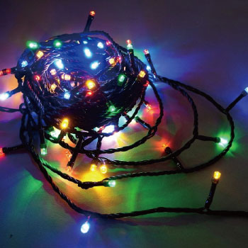 シャインライト100球（グリーンコード）/LED4色ミックス ADG100MIX