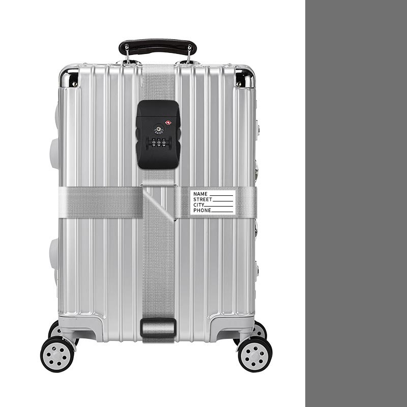 スーツケース 十字型ベルト TSAロック付き スーツケースバンド キャリーケース バンド 旅行 荷物固定 長さ調整可 盗難防止 ワンタッチ式 出張 海