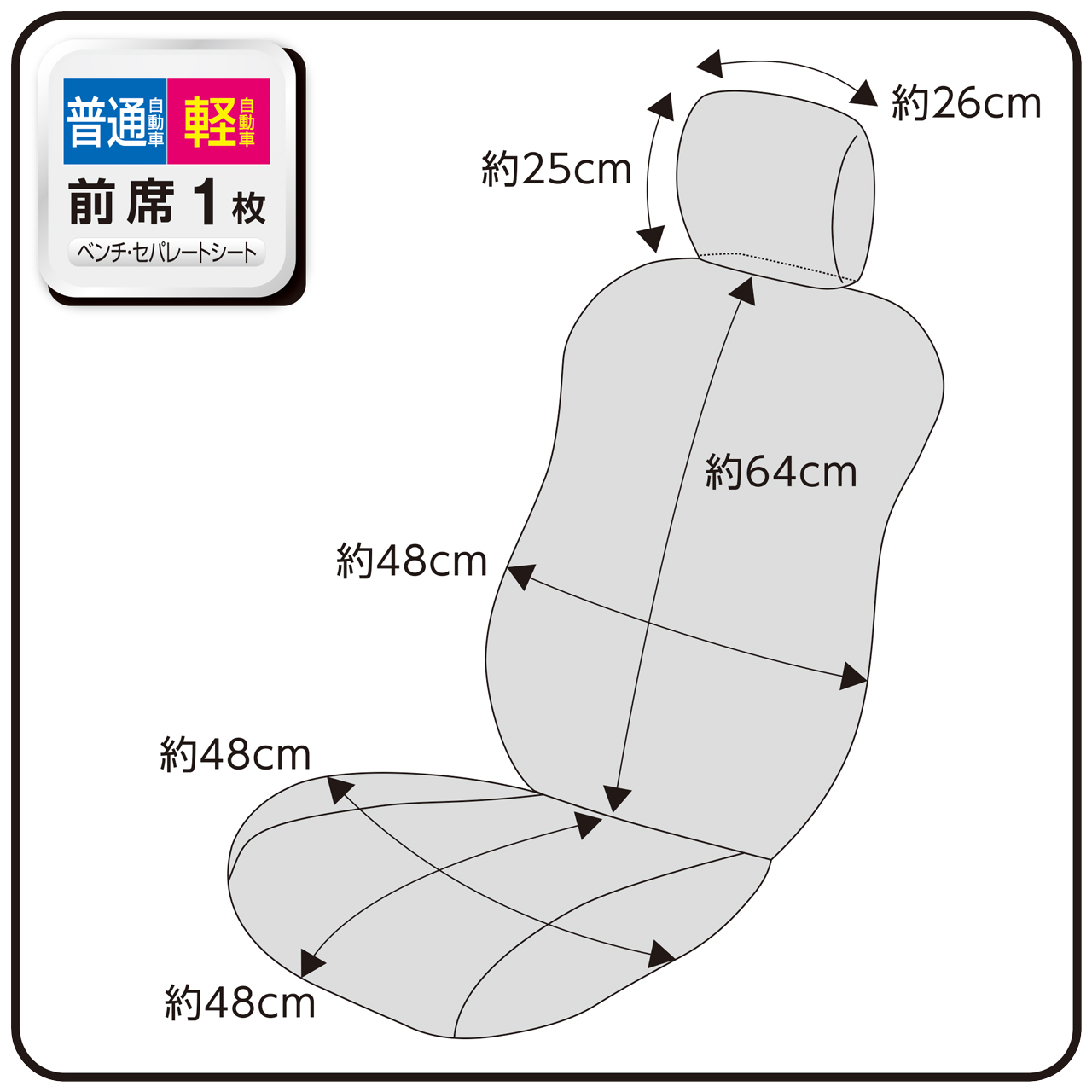 錦産業 枕カバー付きシート型クッション ウィッシュメッシュ ウレタン