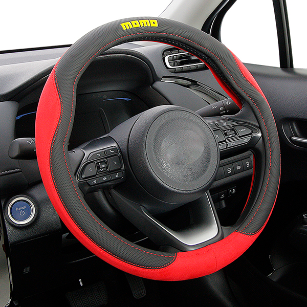 MOMO ハンドルカバー 軽自動車 コンパクトカー ミニバン モモ コンフォートマイクロファイバー 3color Sサイズ36.5〜37.9cm  フェリスヴィータ