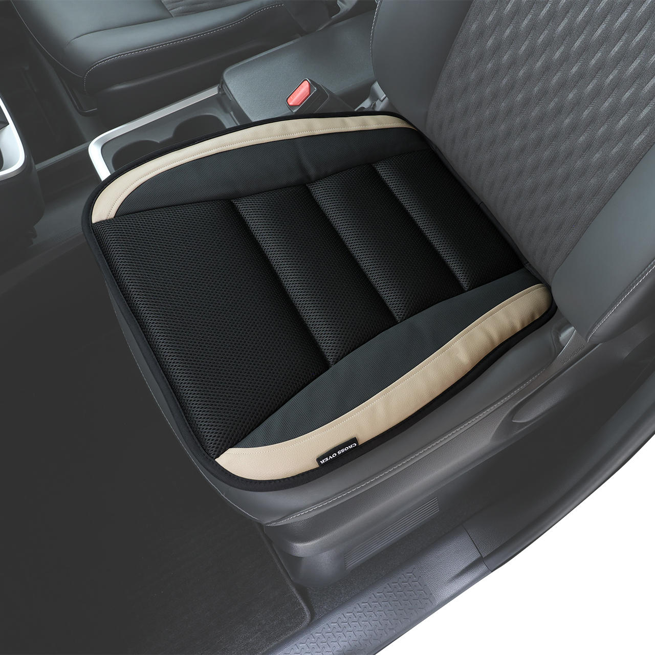 錦産業 クロスオーバー 車用シートクッション シングル メッシュ