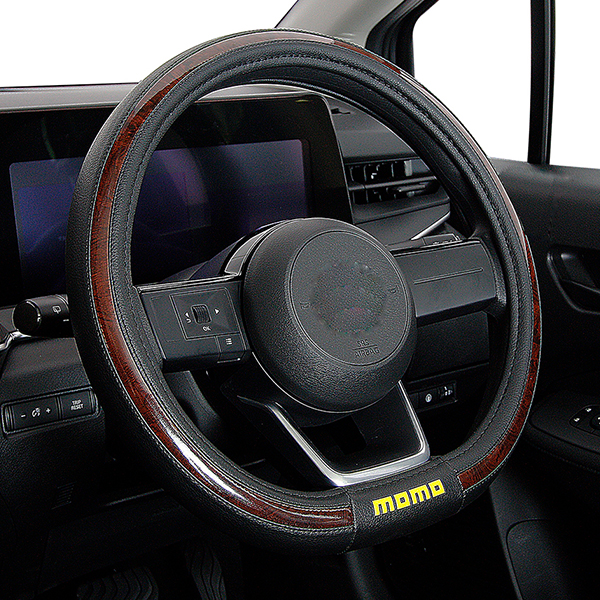 MOMO（モモ） ハンドルカバー コンパクトカー ミニバン D型 スポーツ