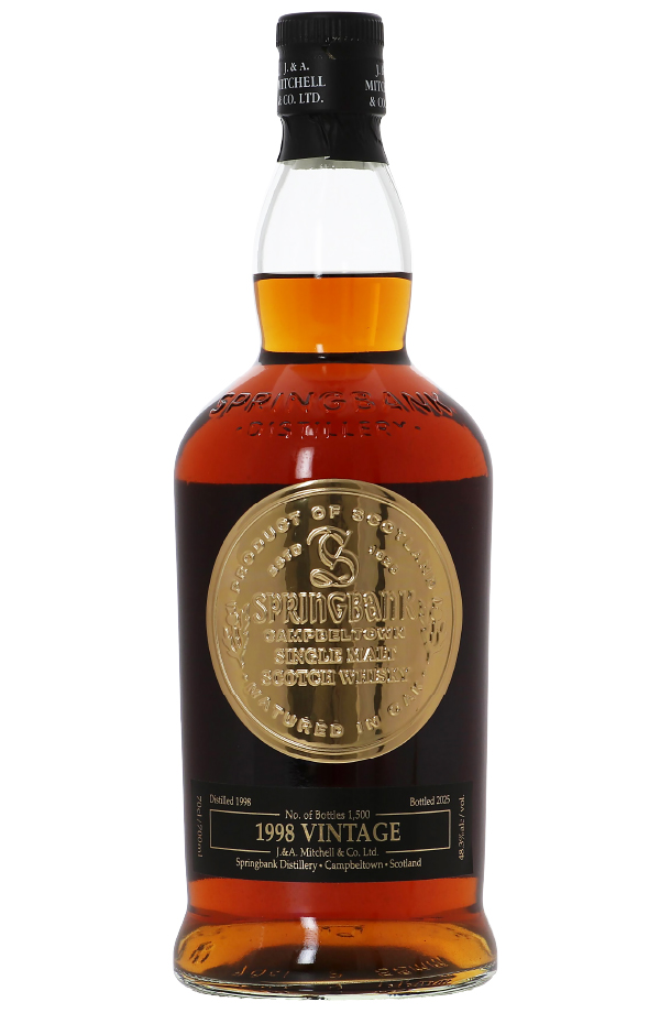 スプリングバンク ウイスキー 1998 キャンベルタウン シングルモルト