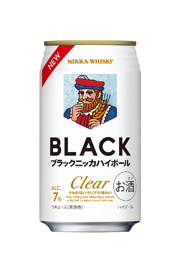 ブラックニッカ アサヒ ブラックニッカクリア ハイボール 350ml 缶 24
