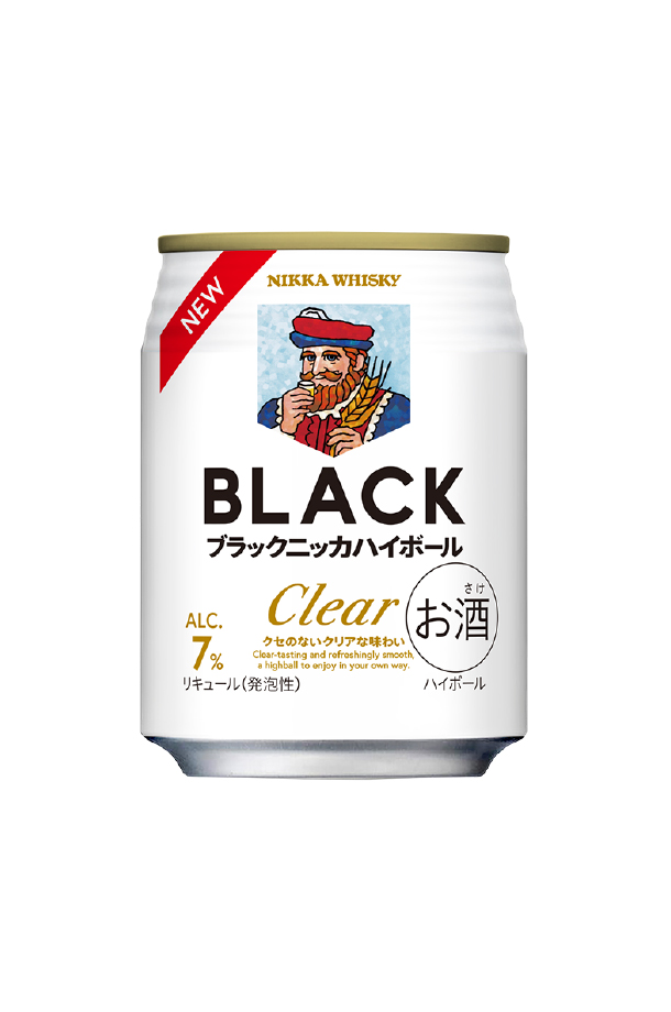 ブラックニッカ アサヒ ブラックニッカクリア ハイボール 250ml 缶 24