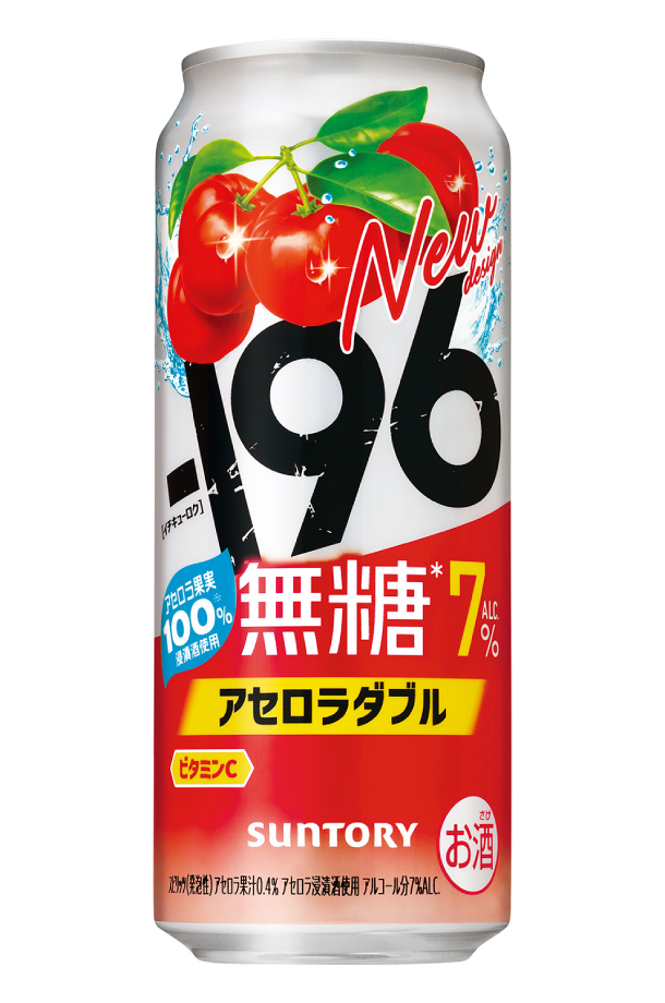 ー196 チューハイ サントリー −196 無糖 アセロラダブル 500ml 缶 24