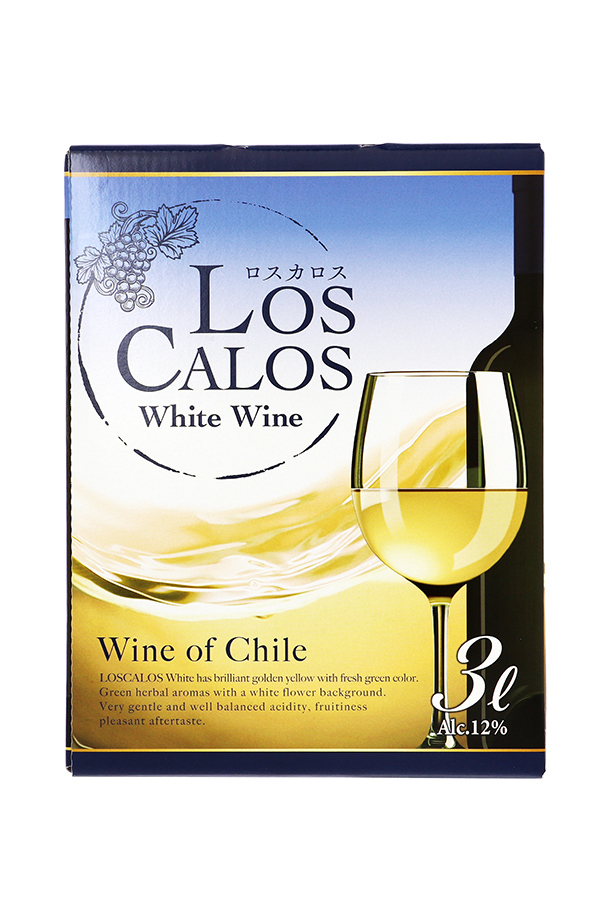 白ワイン チリ ロスカロス バックインボックス 白 1ケース 3000ml×4 箱ワイン 送料無料 包装不可 同梱不可  :1-loscalos-b-c1:フェリシティー ビアウォーター - 通販 - Yahoo!ショッピング