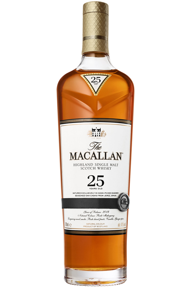 ザ・マッカラン ウイスキー ザ マッカラン 25年 43度 正規 木箱入り