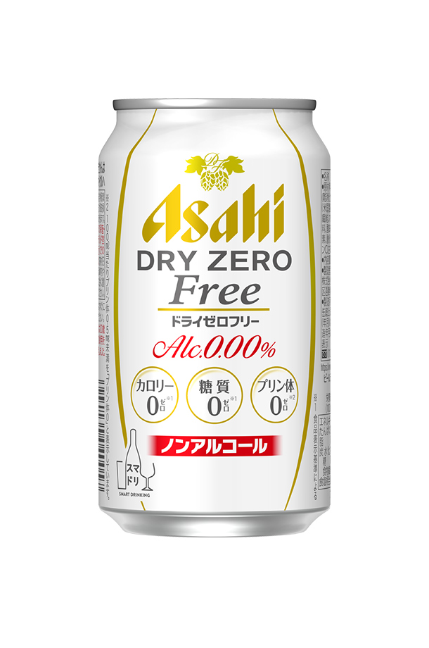 人気TOPアサヒ ドライゼロフリー 350ml 缶 24本×2ケース（48本） 送料