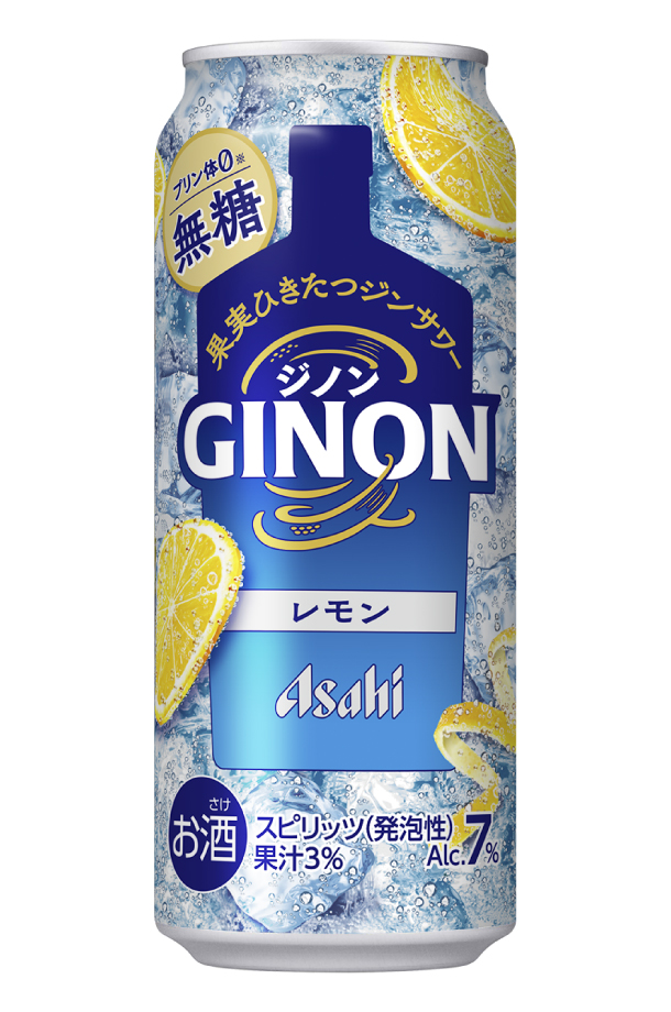 アサヒ（asahi） チューハイ レモンサワー GINON ジノン レモン 無糖