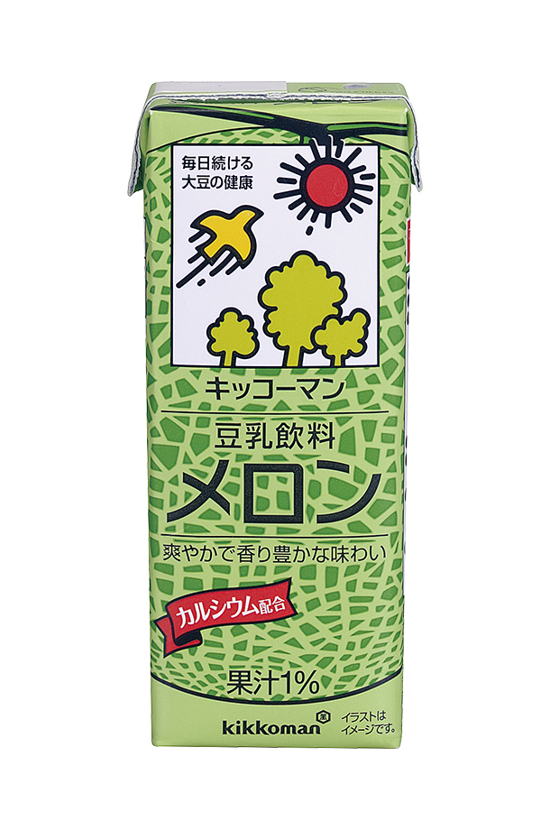 キッコーマン豆乳 キッコーマン 豆乳飲料 メロン 200ml 紙パック