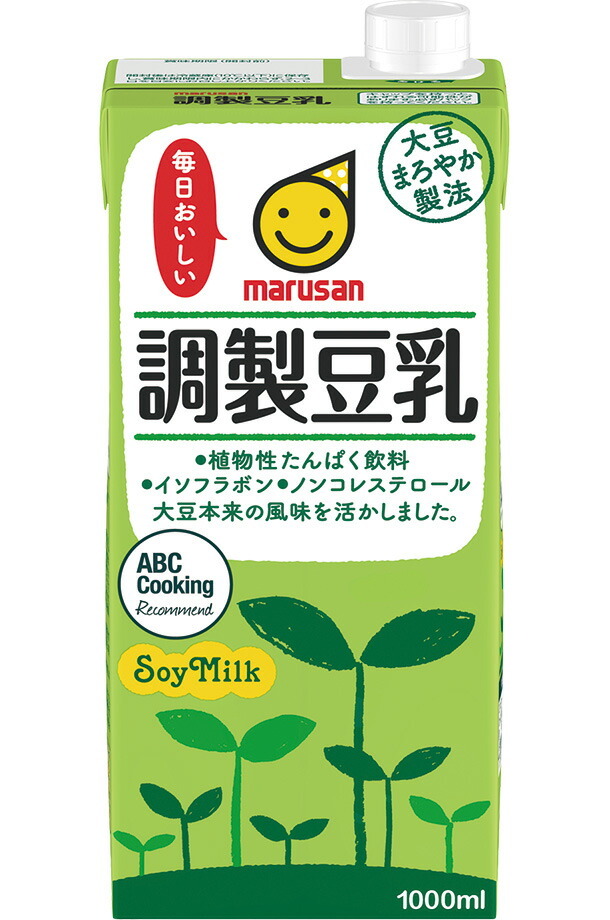 マルサン 調製豆乳 1L 紙パック 6本×3ケース（18本） 送料無料（一部地域除く） :mar0009-3:フェリシティー ビアウォーター -  通販 - Yahoo!ショッピング