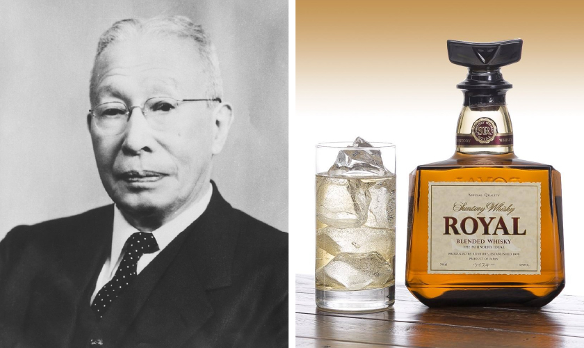 サントリー ウイスキー ローヤル 小松製作所特製ボトル SUNTORY サントリー ウイスキー ローヤル 小松製作所特製ボトル KOMATSU