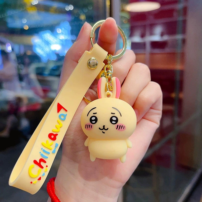 ちいかわ✨ぬいぐるみ　キーホルダー　シール　ステッカー　カラビナ　スマホグッズ ちいかわ カラビナキーホルダー（モモンガ） グッズ おもちゃ