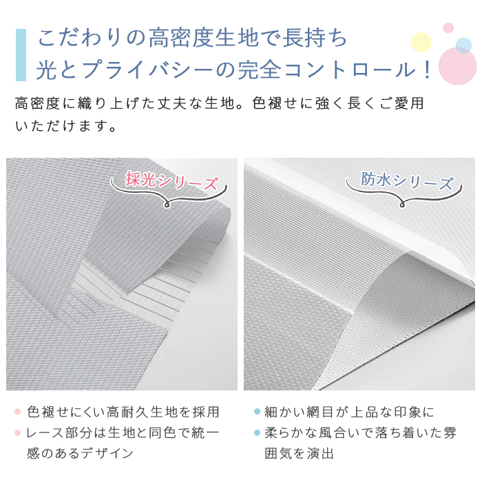 先着6枚クーポン!調光 ロールスクリーン つっ...の詳細画像4