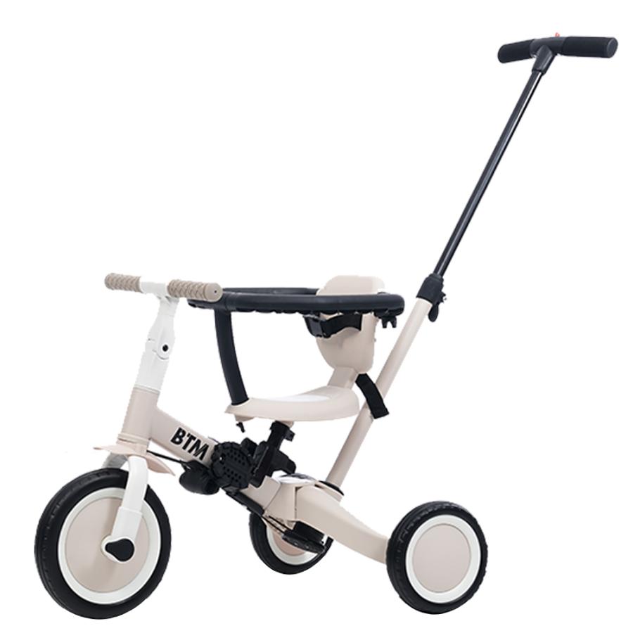 【全品最大1000円OFF】再入荷 子供用三輪車 5in1 押し棒付き 三輪車のりもの 2歳 1歳 3歳 手押し三輪車 安全バー付き 三輪車 おもちゃ  乗用玩具 幼児用 軽