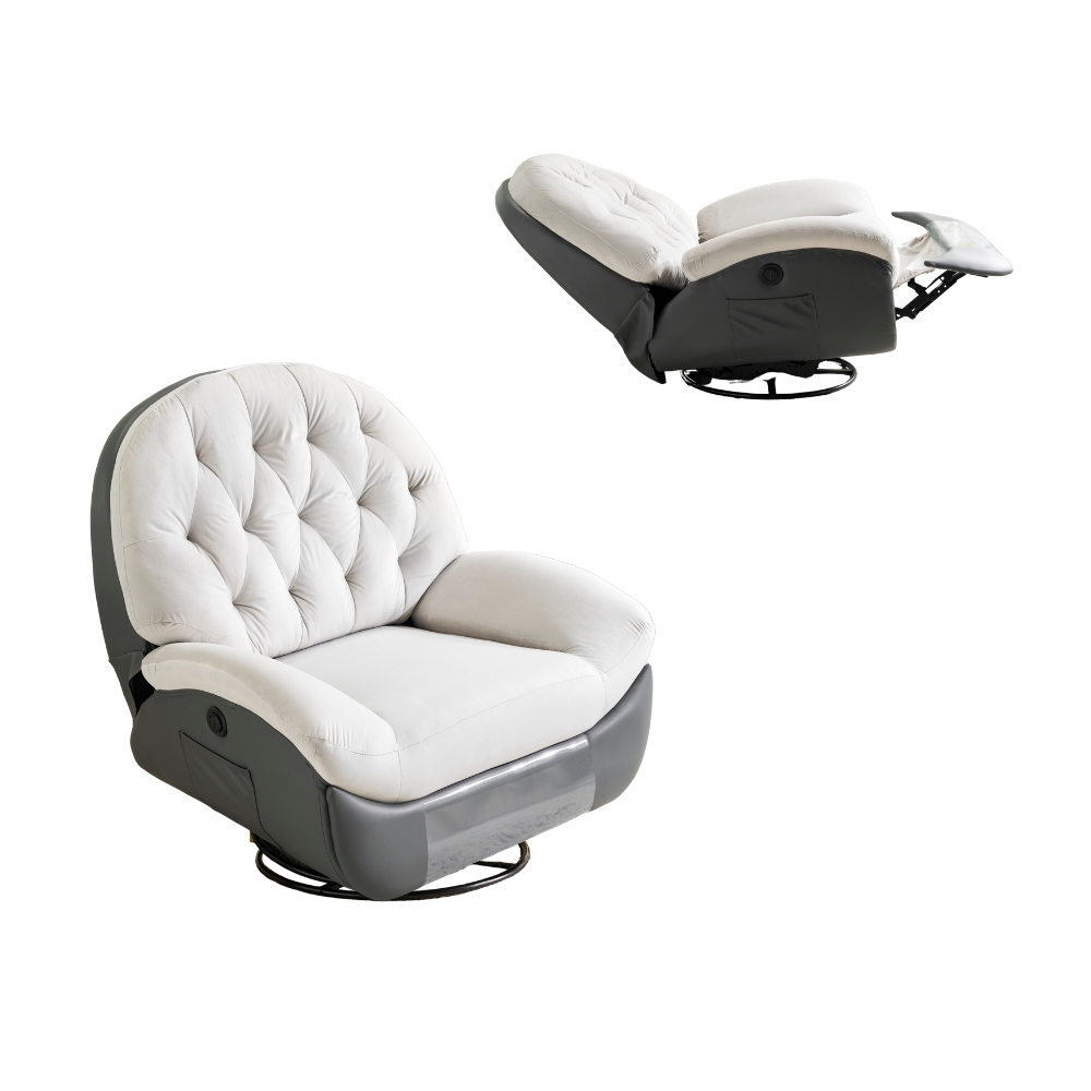 5%OFFクーポン利用可能！】電動ソファ リクライニングチェア 電動