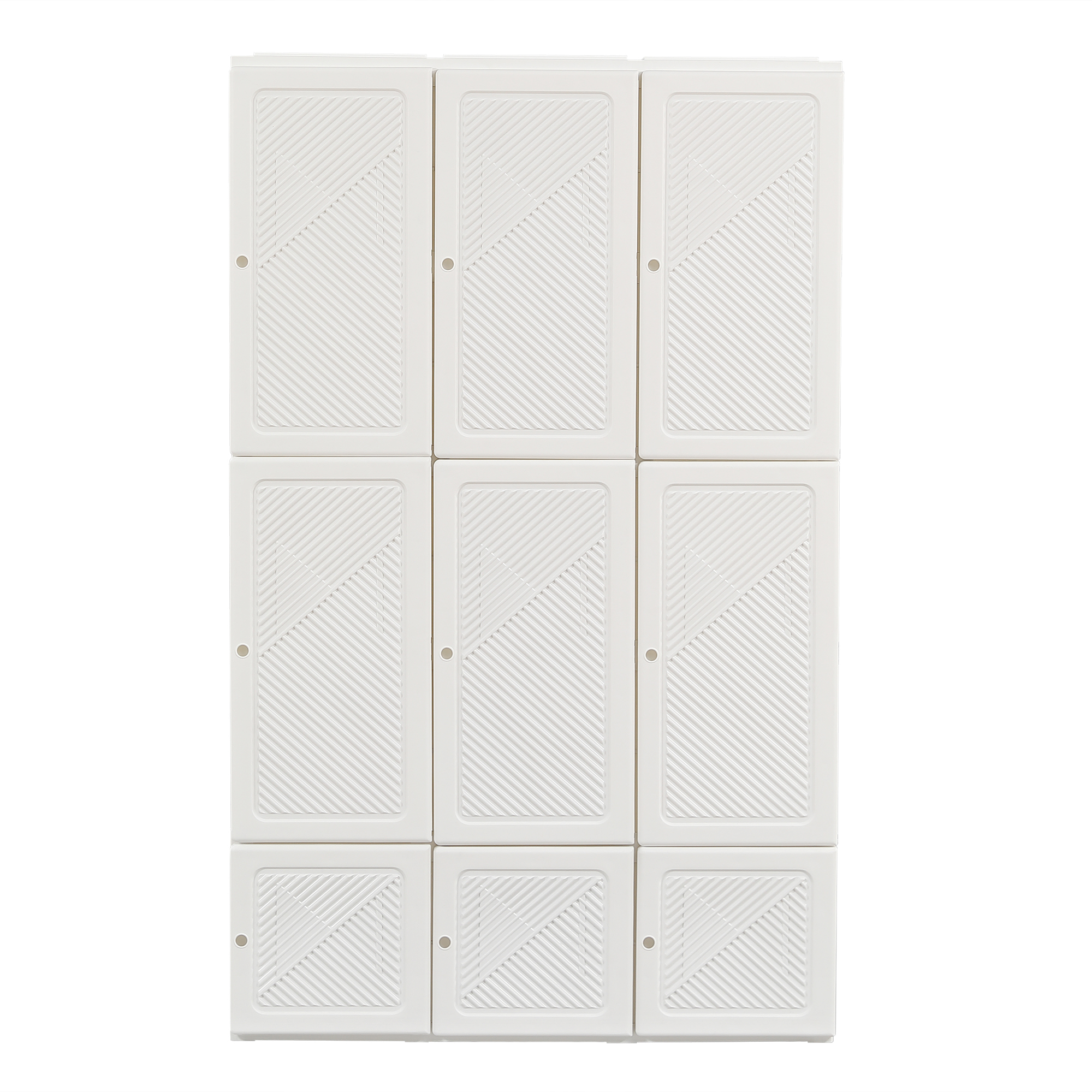 ワードローブ クローゼット 一体折りたたみ式 収納 扉付き 洋服ダンス