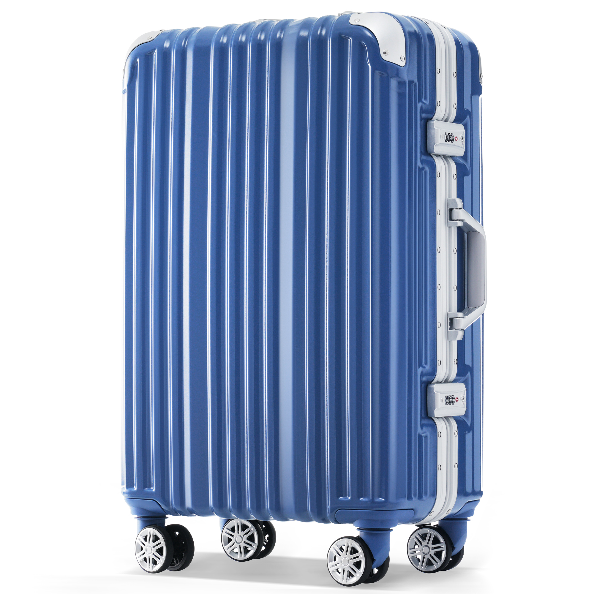 【ボーナスストアPlus+5%】スーツケース キャリーバッグ キャリーケース Mサイズ かわいい フレーム 頑丈 一年間保証 TSAロック搭載 軽量  中型 4~7日 sui
