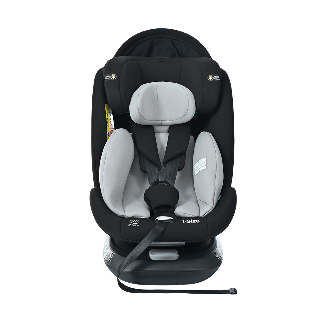 チャイルドシート 新生児 ISOFIX 0歳〜12歳 360度回転式 40〜150cm 