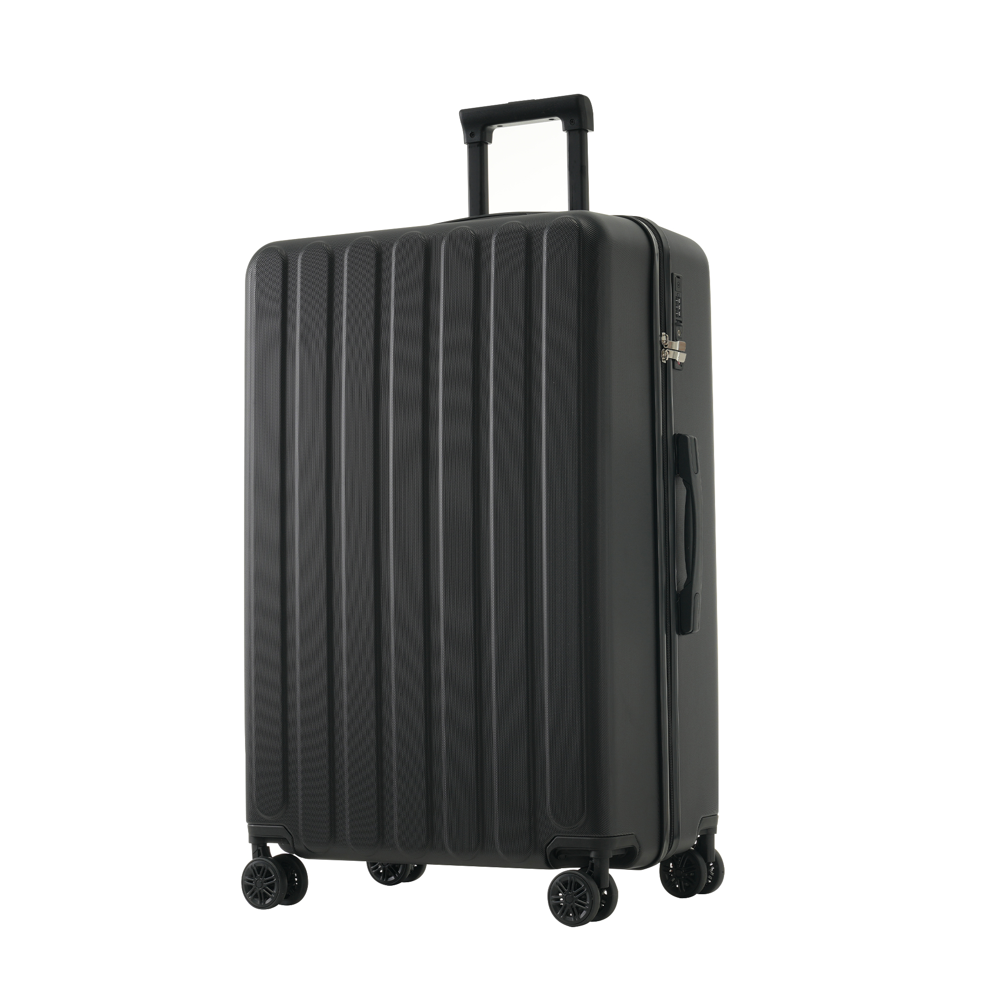 スーツケース Lサイズ 8~14日 大容量 超軽量 ストッパー付き USBポート付き カップホルダー...