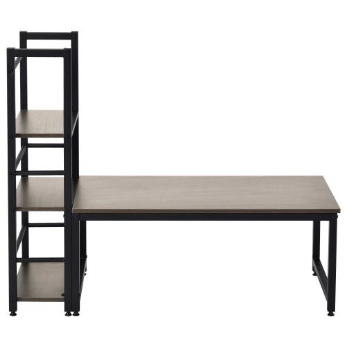 パソコンデスク ロータイプ シンプルデスク デスク H型 PCデスク ロー