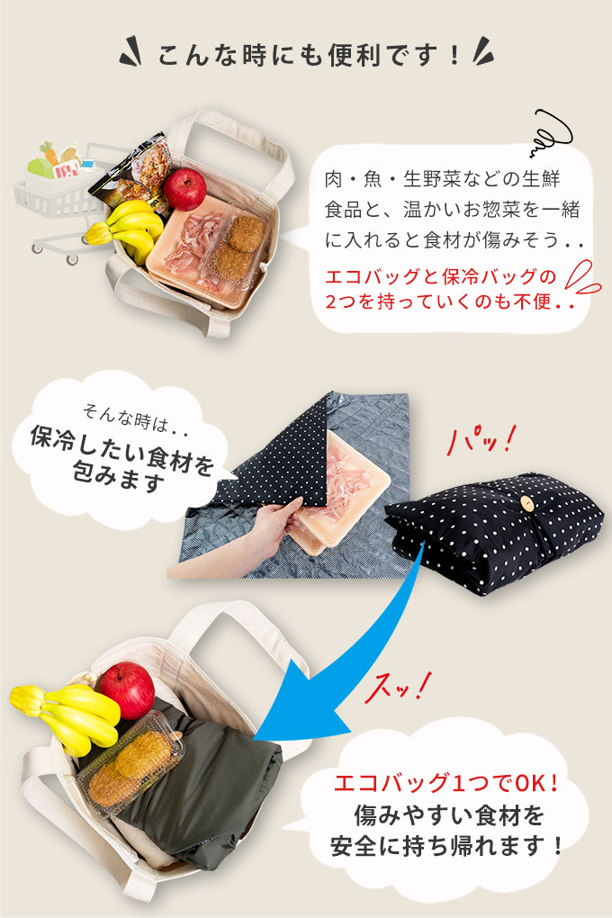 保冷 保温 ラップ 風呂敷 マルチクロス