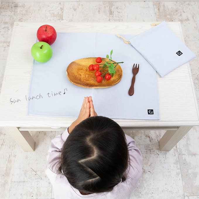 ノーアイロン シワになりにくい 巾着袋 給食袋