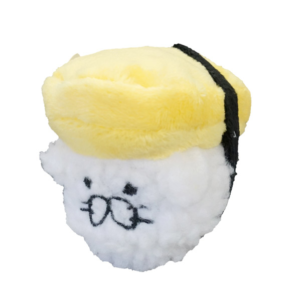 キイロイトリスーパー　ノベルティ　ぬいぐるみマグネット　たまご寿司　ぶらさげぬい キイロイトリスーパー ノベルティ ぬいぐるみマグネット たまご