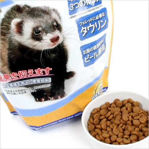 フェレットフード ニチドウ フェレットアダルト 1.0kg フェレット