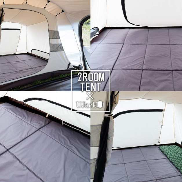 UJACK ベローズインナーマット 2ルームトンネルテント BELLOWS専用