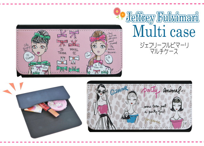 新作 Jeffrey Fulvimari ジェフリーフルビマーリ マルチケース ポーチ