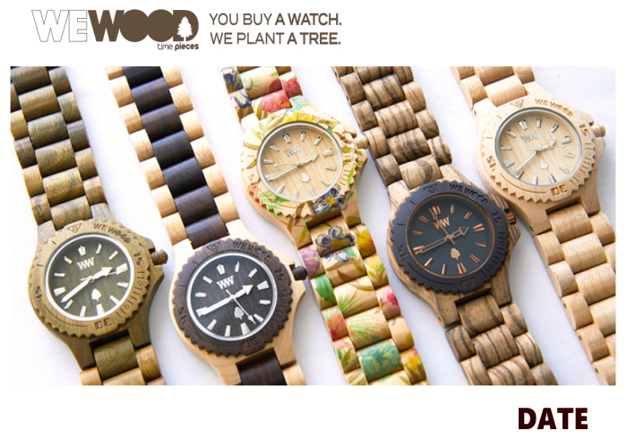 Amazon | [ウィーウッド]WEWOOD 木の時計 木製 天然木 エコ