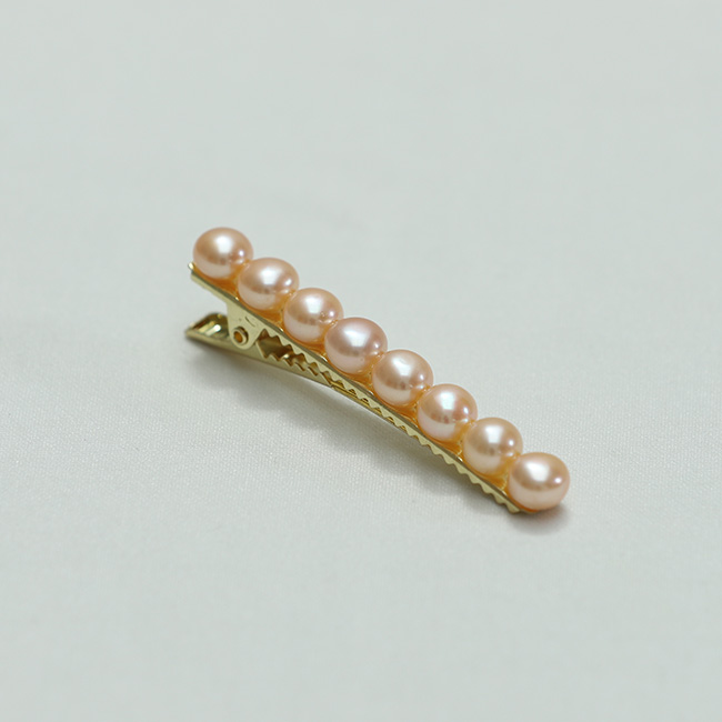 2点セット 上品 パールヘアピン 本真珠 エレガント ヘアアクセサリー