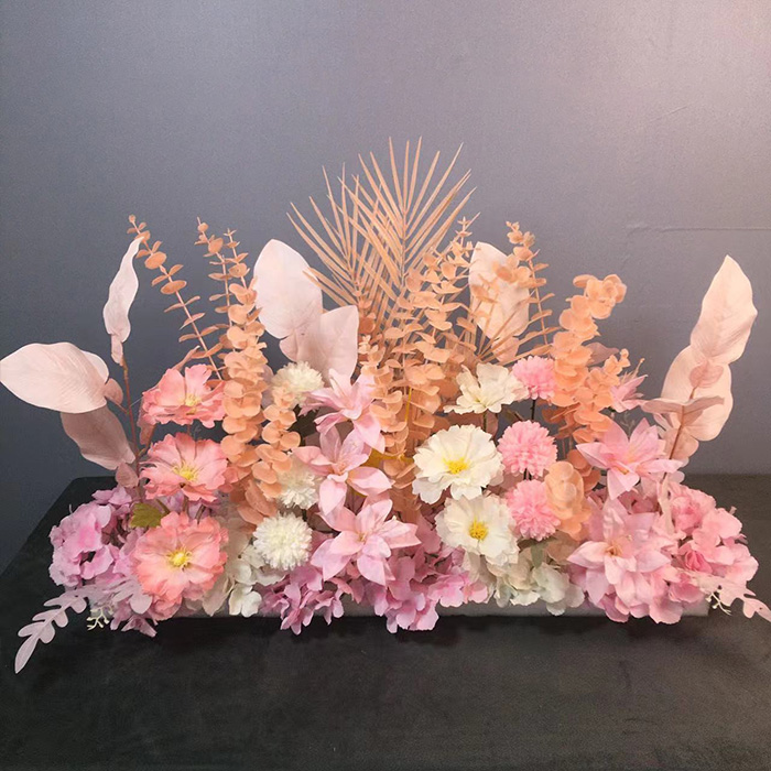 フラワーウォール 30×55cm 地置き式 結婚式 造花 装飾 インスタ映え