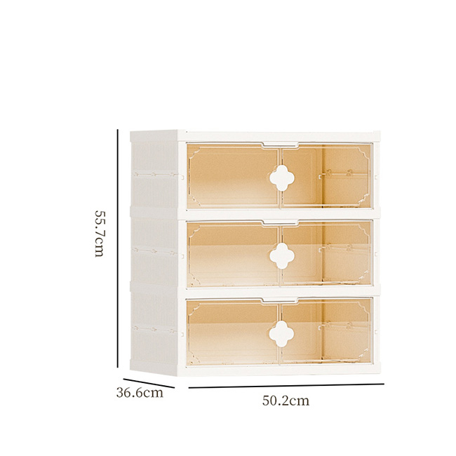 爆売 シューズボックス 前開き 中身が見える クリア 6足 8足収納 幅