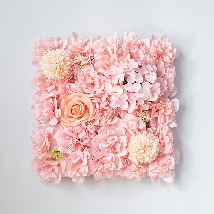 フラワーウォール 35*35cm 結婚式 造花 装飾 花壁 壁掛け インスタ映え