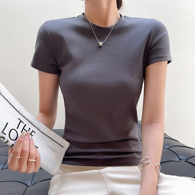 高品質 ドライTシャツ スポーツ UVカット Uネック tシャツ