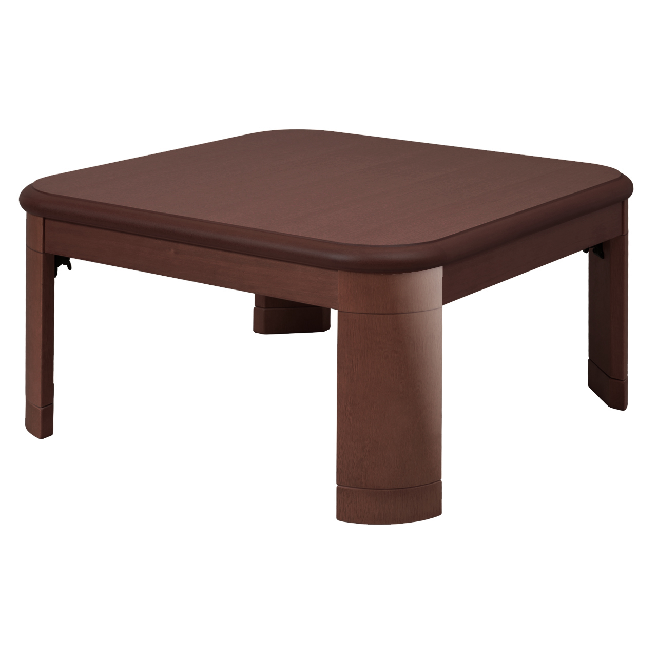 こたつ テーブル 正方形 日本製 楢ラウンド折れ脚こたつ リラ 80×80cm AW10｜ffws｜03