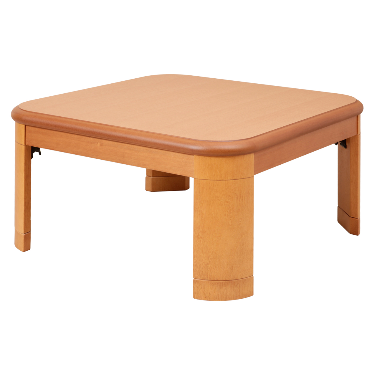 こたつ テーブル 正方形 日本製 楢ラウンド折れ脚こたつ リラ 80×80cm AW10｜ffws｜02