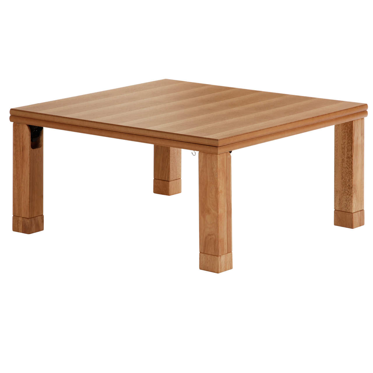 こたつ テーブル 正方形 日本製 楢天然木国産折れ脚こたつ ローリエ 80 