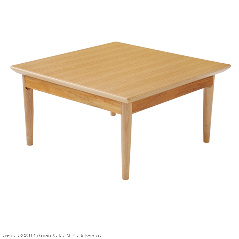 こたつ テーブル 正方形 日本製 北欧デザイン ローテーブル コンフィ 75×75cm | ブランド登録なし | 01