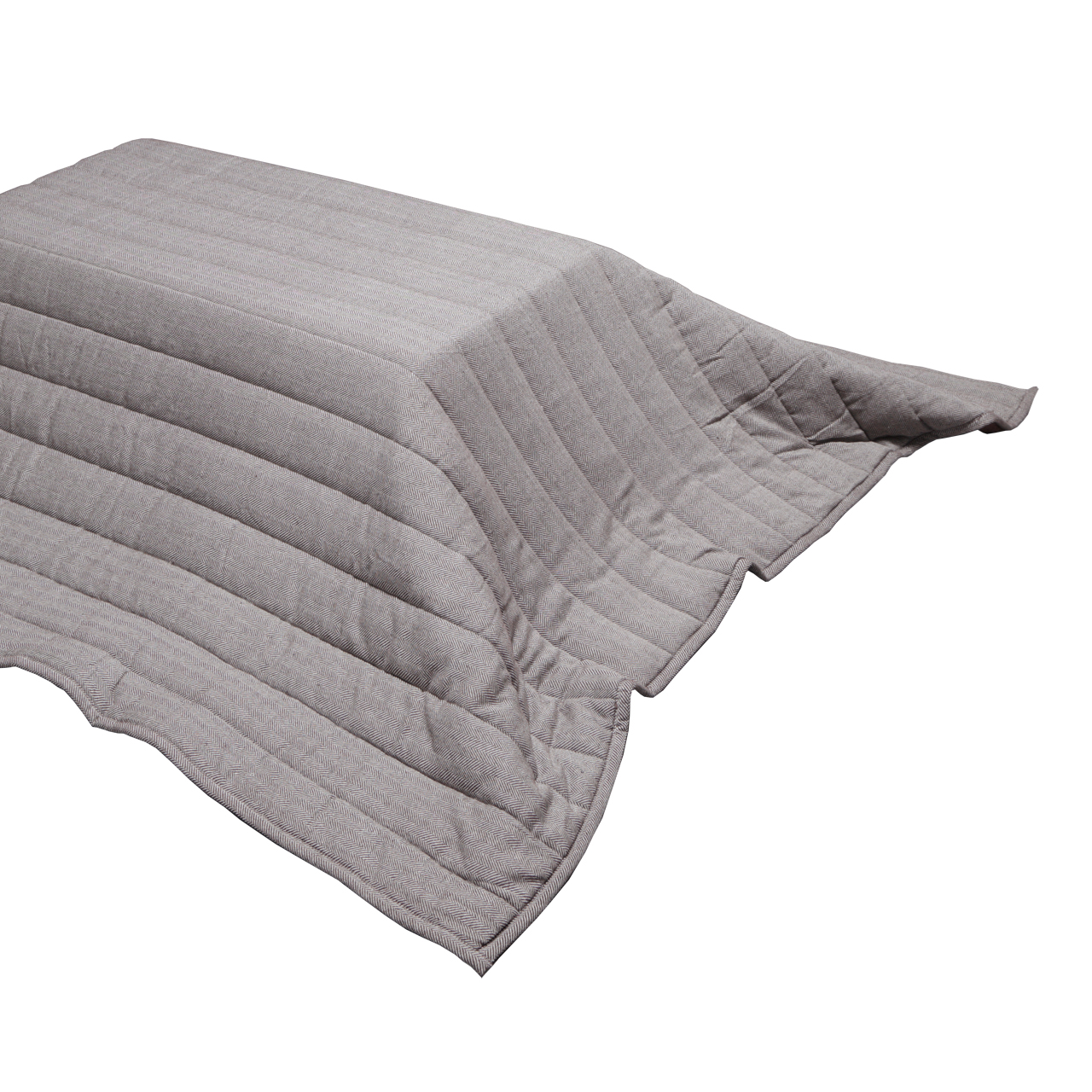 こたつ布団 正方形 キルティング ヘリンボーン柄こたつ布団 ボスコ