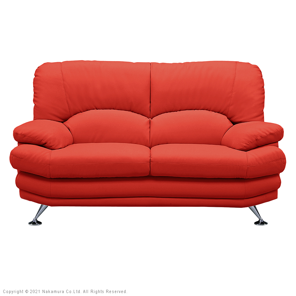 ソファ 二人掛け 合皮 ラグジュアリー ハイバックソファ エレナ 2人