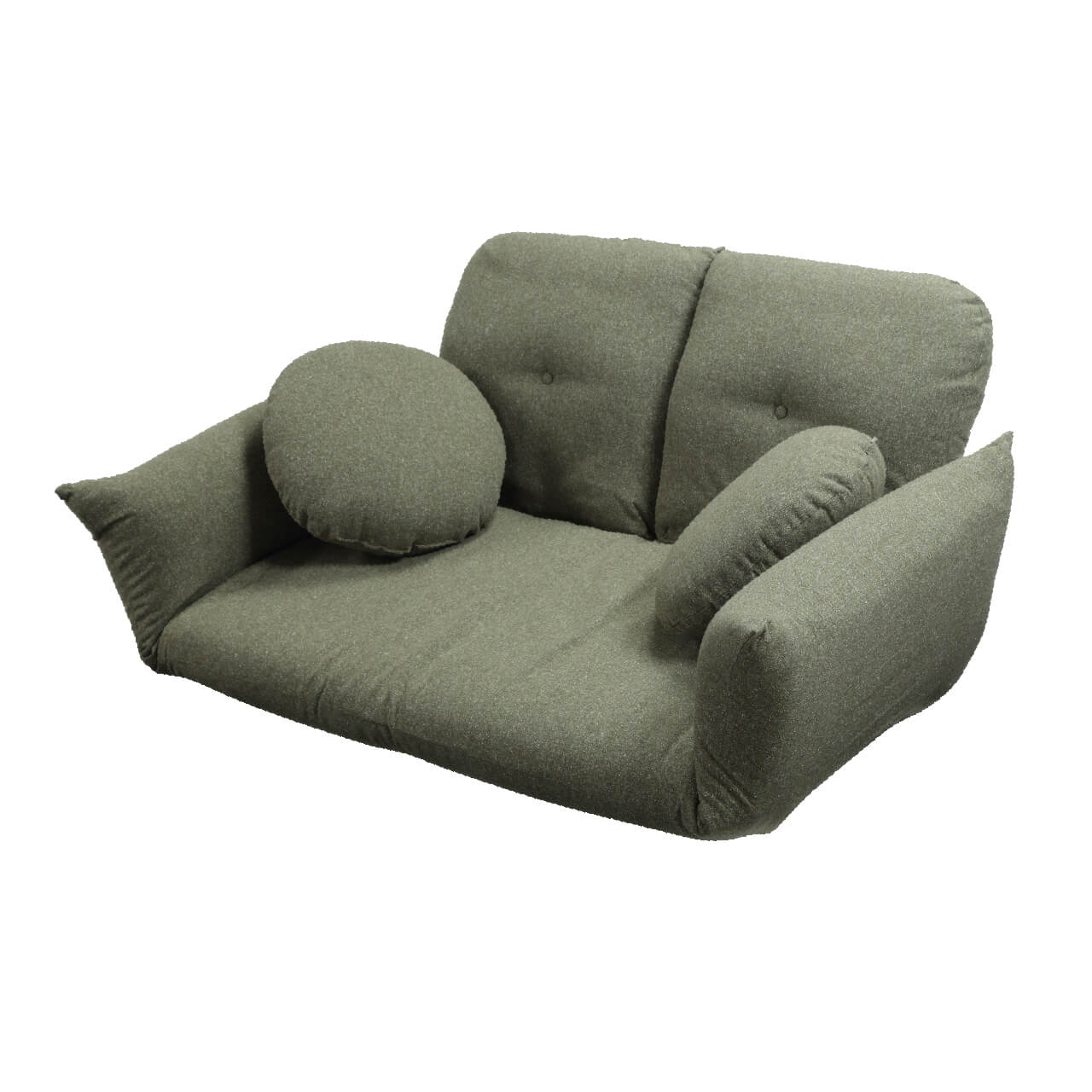 フロアソファー 二人掛け 一人暮らし リクライニング2人掛けロー